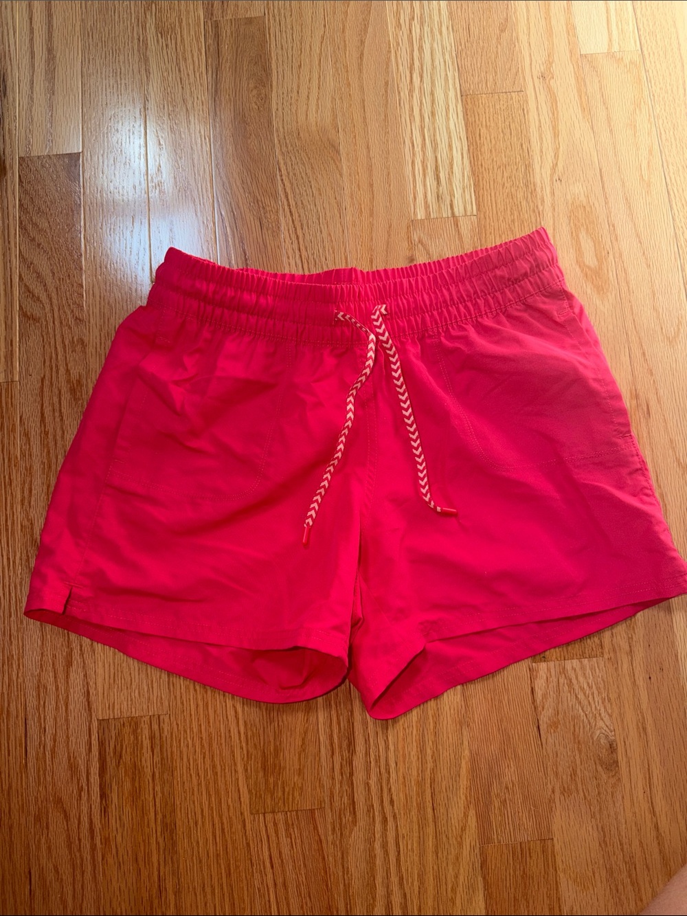 The North Face Hot Pink Elastic Waist Athletic Shorts
